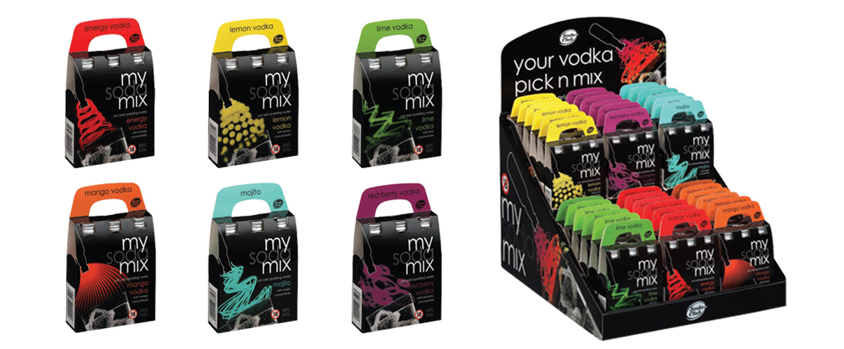 Sodaclub Alcopops/mixers range