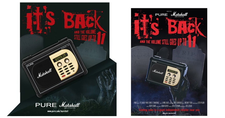 PURE Marshall product launch/display