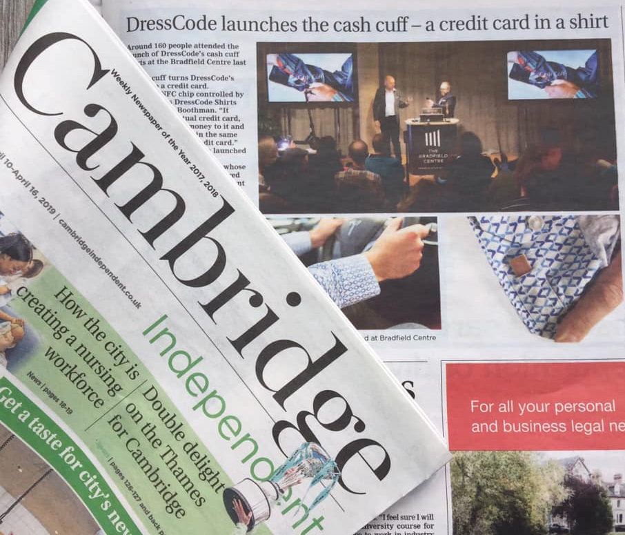 Cash Cuff press clipping