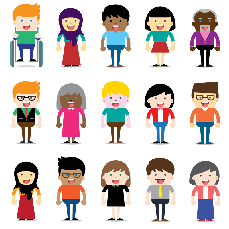 The Hundred Houses Society brand communications illustration style