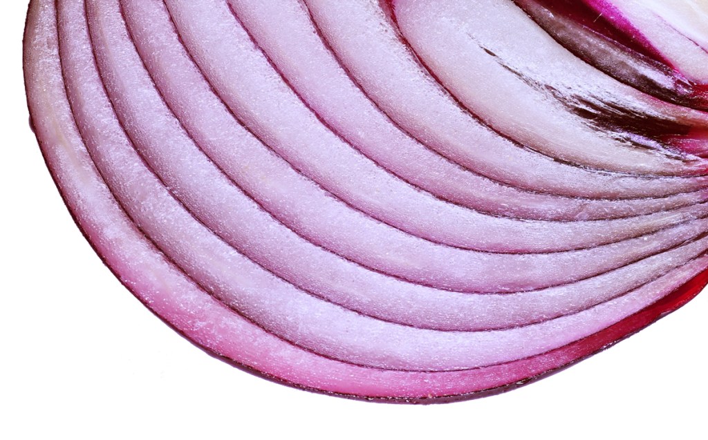 The inside of an onion shows that not every layer is the same shape - there are differences, some subtle, other quite pronounced. Every layer needs to be treated differently
